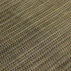 Sale C-Wood Schutting Sereno Textileen Mocha Weave - Wit aluminium kader (90 x 180/93 cm)