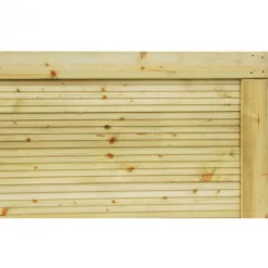 Online Smaragd Schutting vuren Design recht groen geïmpregneerd (180 x 180 cm)