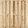 Outlet Elephant Schutting vuren Timber recht 15L rvs groen geïmpregneerd (180 x 180 cm) schermdikte 4,7 cm