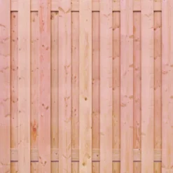 Best Elephant Schutting XL Douglas recht 17L rvs (200 x 200 cm) gezaagd schermdikte 4,5 cm