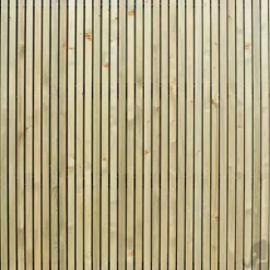 Discount Elephant Schutting zachthout vuren recht Stripes Black (179 x 179 cm)