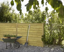 Outlet Plus Danmark Schutting zelfbouw vuren Plus Klink groen geimpregneerd (174 x 129 cm)