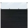 Plus Danmark Schutting zelfbouw vuren Plank met glas zwart (174 x 163 cm)