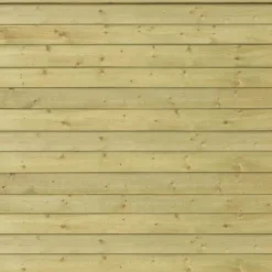 New Plus Danmark Schutting zelfbouw vuren - serie Plus Klink - groen geimpregneerd