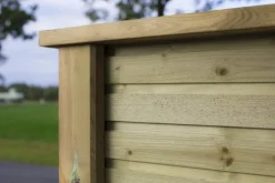 Online Plus Danmark Schutting zelfbouw vuren Plus Plank recht groen geïmpregneerd (174 x 91 cm)