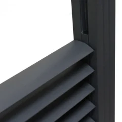 Sale C-Wood Shutter Modular - Aluminium met verstelbare lamellen - antraciet (90 x 60 cm)