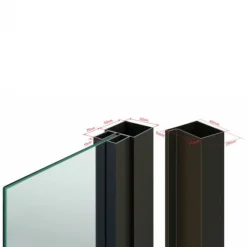 Hot HomingXL Stalen binnendeur met kozijn - Loft wit - Rechtsdraaiend - 93 x 231,5 cm