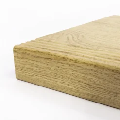 New Stepwood Traprenovatie set - 2 kwart draai - 15 treden SPC toplaag Licht eiken