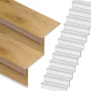 Online Stepwood Traprenovatie set - rechte trap - 12 treden SPC toplaag Licht eiken incl. stootborden