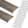 Online Stepwood Traprenovatie set - rechte trap - 15 treden SPC toplaag Verweerd eiken