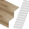 Sale Stepwood Traprenovatie set - rechte trap - 15 treden SPC toplaag Natuur Eiken incl. stootborden
