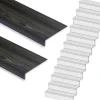 Stepwood Traprenovatie set - rechte trap - 16 treden SPC toplaag Antraciet