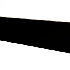 Online HomingXL Stootbord - Laminaat - Wit en Zwart - 140 x 19 cm