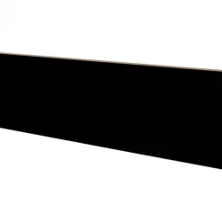 Sale CanDo Stootbord (3 stuks) - Laminaat - Zwart - 130 x 20 cm