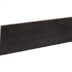 CanDo Stootbord (3 stuks) - Laminaat - Betonlook Antraciet - 130 x 20 cm