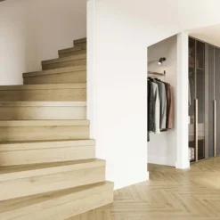 Best Maestro Steps Stootbord (3 stuks) - PVC toplaag - Almond oak - 100 x 20 cm