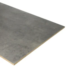 Best Bo Lundgren Stootbord dubbel - Laminaat - Göteborg Beton Donker - 136 x 40 cm