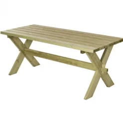 Clearance Plus Danmark Tafel vuren geimpregneerd - Nostalgi 76 x 177 x 72 cm