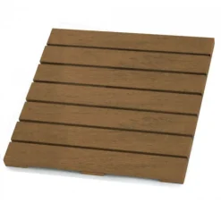 C-Wood Terrastegel composiet 50 x 50 cm bruin gevlamd FSC (24 mm) massief