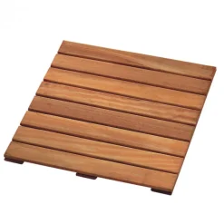 Outlet Elephant Terrastegel hardhout Cumaru 50 x 50 cm (22 mm) vlak geschaafd