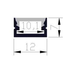 Best HomingXL Trapverlichting LED-profiel compleet 130 cm - Set tbv 15 treden - Warm wit