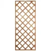Hot Elephant Trellis scherm diagonaal hardhout (75 x 180 cm)