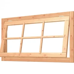 Clearance TrendHout Raamkozijn met uitzetraam - 1296 x 674 mm