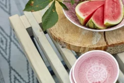 Clearance Plus Danmark Tuinbank/tafel Siesta - Dennenhout grijs gebeitst - 80 cm breed