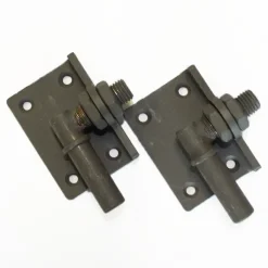 Online C-Wood Tuindeur composiet Rhombus Double zwart met zwart aluminium frame compleet (90 x 180 cm)