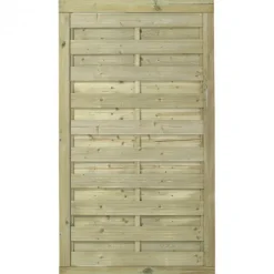 Sale Plus Danmark Tuindeur vuren - Newline recht groen geimpregneerd (100 x 180 cm)