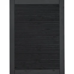 Sale Plus Danmark Tuindeur vuren - Plus Plank recht zwart (100 x 125 cm)