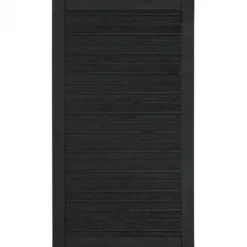 Plus Danmark Tuindeur vuren - Plus Plank recht zwart (100 x 163 cm)