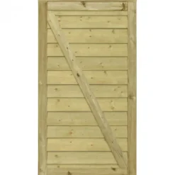 Outlet Plus Danmark Tuindeur vuren Plus Klink recht groen geimpregneerd (100 x 163 cm)