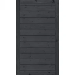 Online Plus Danmark Tuindeur vuren Plus Klink recht zwart (100 x 163 cm)