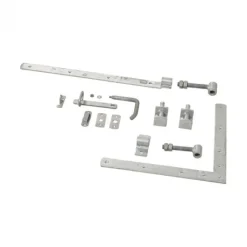 Clearance Plus Danmark Tuindeur vuren Plus Klink recht zwart incl. beslag (100 x 125 cm)