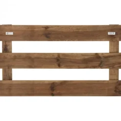 New Elephant Tuinhek grenen Timber XL recht bruin geimpregneerd (120 x 70 cm)