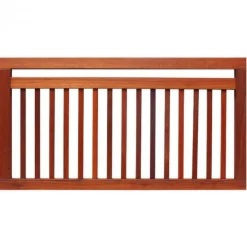 Clearance Elephant Tuinhek hardhout bankirai industrieel glad - naturel geolied - 15L (150 x 80 cm)