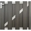 Best C-Wood Tuinhek poort composiet Stijl antraciet met alu frame incl. hang- en sluitwerk (100 x 93,5 cm)