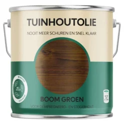 Hermadix Tuinhout olie biobased - Boom groen 2,5 liter