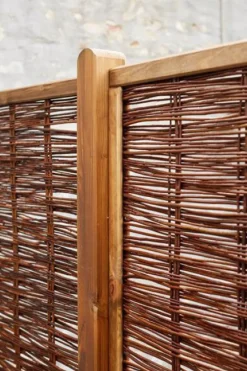 Plus Danmark Tuinscherm gevlochten wilgen - Pil Standard