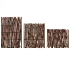 Plus Danmark Tuinscherm gevlochten wilgen - Pil Luksus