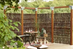 Plus Danmark Tuinscherm gevlochten wilgen - Pil Luksus