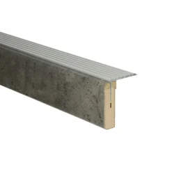 Clearance Bo Lundgren Uitloopprofiel Zilver - Göteborg Beton Donker - 121 x 6,3 cm