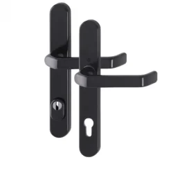 New Austria Veiligheidsset kruk/kruk Forza - Exteriore - ovaal kerntrek - Mat zwart