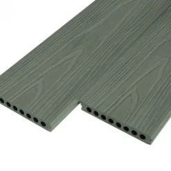 Sale C-Wood Vlonder totaalpakket composiet semi massief co-extrusie 2,1x14 cm Pure Jade (4 mtr) houtnerf