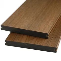 Best PrimeDeck Vlonder totaalpakket composiet massief 2,3 x 19 cm (3 mtr) Forest Brown vlak/houtnerf