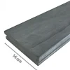 Discount Elephant Vlonderplank Accoya gray 2,5 x 14,0 cm vlak voor clips