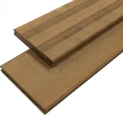 Discount aMbooo Vlonderplank bamboe Primaverde geolied white oak 2,0 x 14 cm Frans profiel/vlak