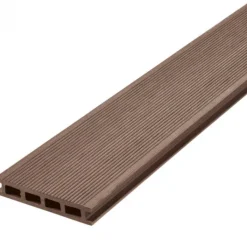Best C-Wood Vlonderplank composiet 2,5 x 14 cm bruin fijne ribbel/geborsteld