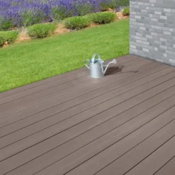 Best C-Wood Vlonderplank composiet 2,5 x 14 cm bruin fijne ribbel/geborsteld